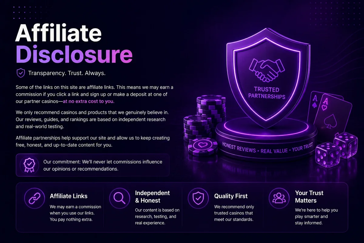 How affiliate links work: player, Casino Claude, casino