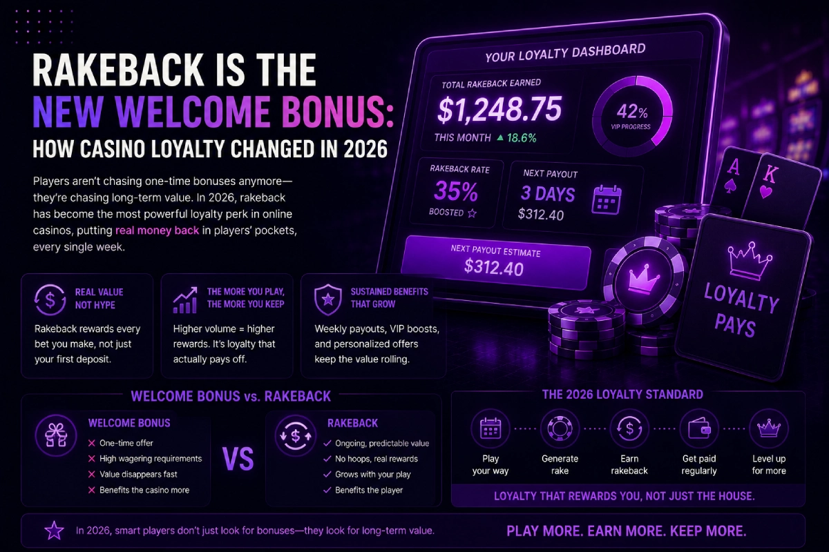 Rakeback and casino loyalty